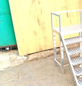 Лестница складная алюминиевая 7 метров - тип 4