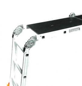 Лестница складная алюминиевая 7 метров - тип 3