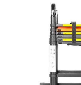 Лестница стремянка телескопическая алюминиевая - тип 1