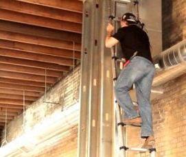 Лестница телескопическая алюминиевая 6 метров - модель 2