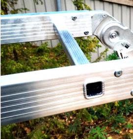 Лестница трансформер алюминиевая 5 метров - вариант 2