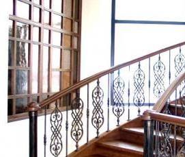 Лестница внешняя металлическая - модель 3