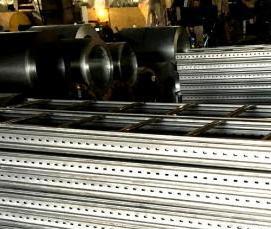 Лестничные марши из нержавеющей стали - модель 4