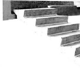 Лестничный марш 1350 мм - модель 3