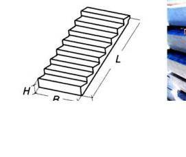 Лестничный марш б/у - модель 4