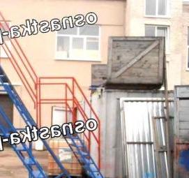 Лестницы для обслуживания оборудования - модель 4