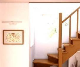 Лестницы из березы на заказ - модель 1