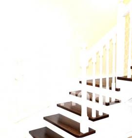 Лестницы на заказ - модель 1