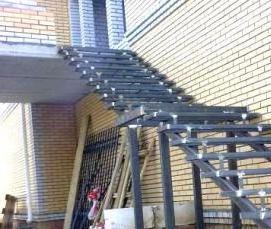 Лестницы наклонные металлические - тип 1