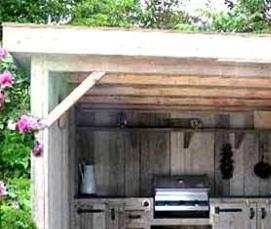 Летние беседки простые - тип 3