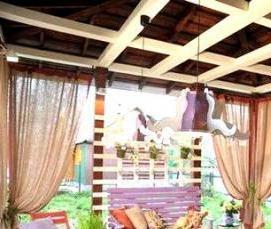 Летние беседки складные - вариант 3