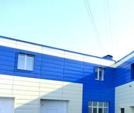 Линеарные фасадные панели - тип 1