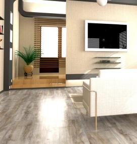 Линолеум Беленый Дуб - модель 2