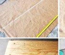 Лист фанеры 12 мм - модель 1