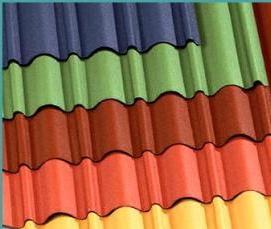 Лист ондулина - модель 3