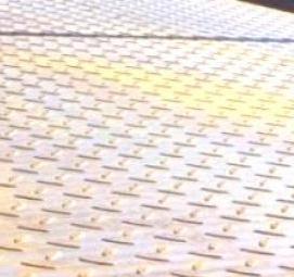 Лист перфорированный стальной 1 мм - модель 2