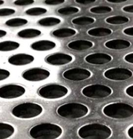 Лист перфорированный стальной 3 мм - модель 2