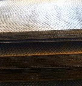 Лист стальной рифленый - тип 4