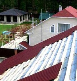 Листы шифера для грядок - модель 4