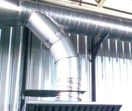 Локальная вытяжная вентиляция - вариант 4