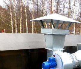 Локальная вытяжная вентиляция - вариант 2