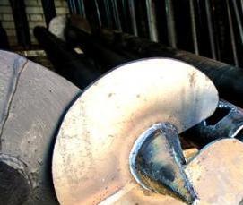 Лопасти для свай - модель 3