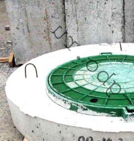 Люк колодезный полимерный - тип 4