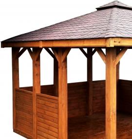 Маленькие деревянные беседки - вариант 1