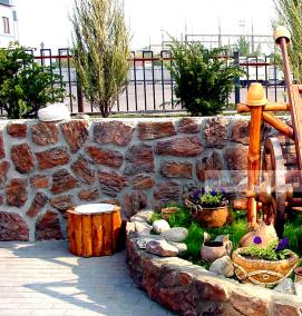 Малые архитектурные формы ограждения - вариант 2