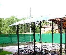 Мангал беседка из металла - вариант 1