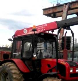 Манипулятор на мтз - модель 3