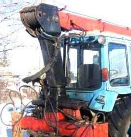 Манипулятор на мтз - модель 2