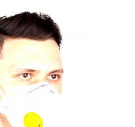 Маска респиратор ffp2 многоразовая - тип 4