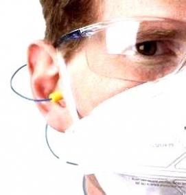 Маска респиратор с клапаном ffp3 - модель 2