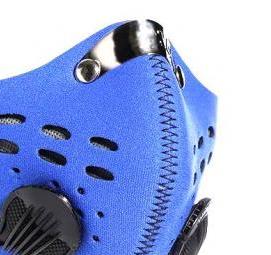 Маска респиратор с очками - вариант 3