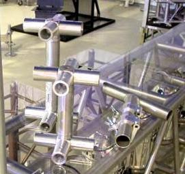 Мебельные трубы круглые - вариант 1