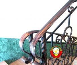 Медные перила - тип 4