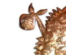 Медный флюгер - модель 2