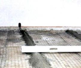 Механизированная стяжка пола - тип 3