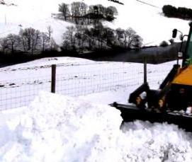 Механизированная уборка снега - вариант 3