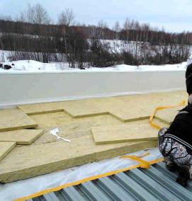 Мембранная кровля - модель 1