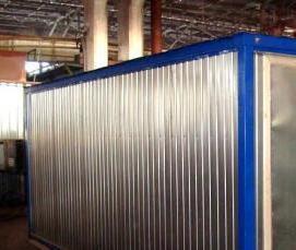 Металлическая бытовка зимняя - модель 1