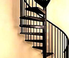 Металлическая лестница 3-го типа - вариант 1