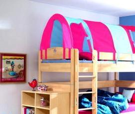 Металлическая лестница для двухъярусной кровати - тип 1