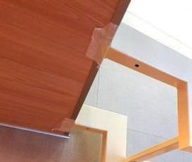 Металлическая лестница из профильной трубы - модель 4