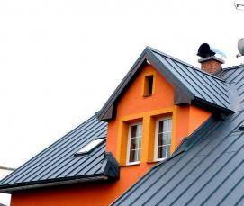 Металлическая оцинкованная кровля - модель 3