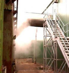 Металлическая пожарная лестница - тип 2