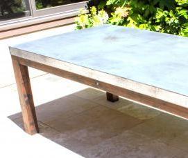 Металлическая столешница - тип 4