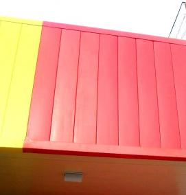 Металлическая вагонка - вариант 4