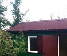 Металлические бытовки для дачи - вариант 4